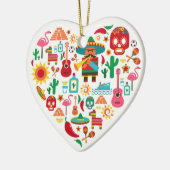 Mexiko-Ornament - SRF Keramikornament (Links)