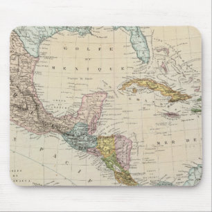 Mexiko, Panama, Zentralamerika Mousepad