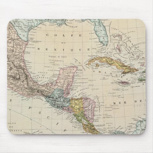 Mexiko, Panama, Zentralamerika Mousepad (Vorne)