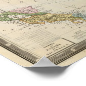 Mexiko, Panama, Zentralamerika Poster (Ecke)