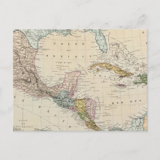 Mexiko, Panama, Zentralamerika Postkarte (Vorderseite)