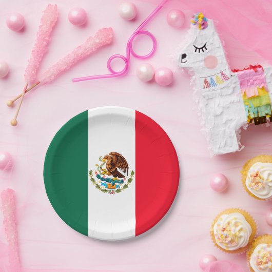 Mexiko Pappteller (Party)