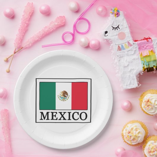 Mexiko Pappteller (Party)