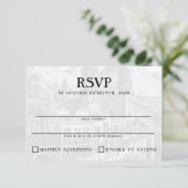 Mexiko-Pass RSVP Karte (Stehend Vorderseite)