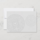 Mexiko-Pass RSVP Karte (Rückseite)