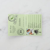 Mexiko-Passport-Einladung Einladung (Innenseite)