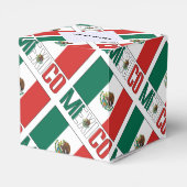 Mexiko - Personalisierte mexikanische Flagge Geschenkschachtel (Rückseite)