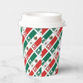 Mexiko - Personalisierte mexikanische Flagge Pappbecher (Rechts)