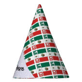 Mexiko - Personalisierte mexikanische Flagge Partyhütchen (Rechts)