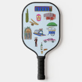 Mexiko Pickleball Schläger (Vorderseite)