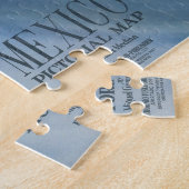 Mexiko Piktoriale Karte von Miguel Gomez Medina Puzzle (Seite)