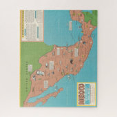 Mexiko - Planstelle "Headline Focus Wall Map" Puzzle (Vertikal)