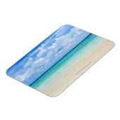 Mexiko, Playa del Carmen, tropischer Strand Magnet (Linke Seite)