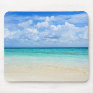 Mexiko, Playa del Carmen, tropischer Strand Mousepad