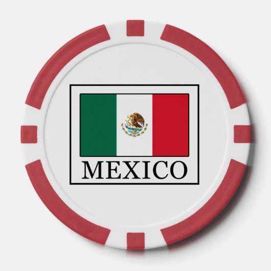 Mexiko Pokerchips (Vorderseite)
