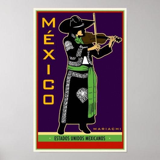 Mexiko Poster (Vorne)