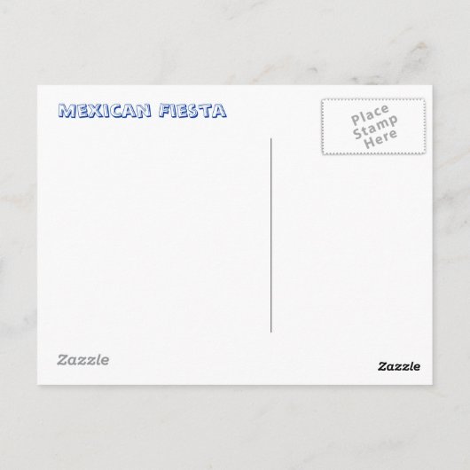 Mexiko! Postkarte (Rückseite)
