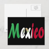 Mexiko Postkarte (Vorne/Hinten)
