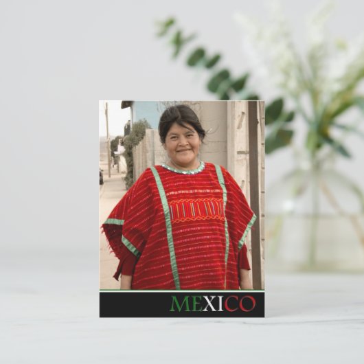 Mexiko Postkarte (Stehend Vorderseite)