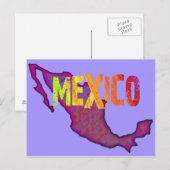 Mexiko Postkarte (Vorne/Hinten)