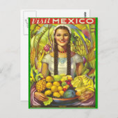 Mexiko Postkarte (Vorne/Hinten)