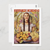 MEXIKO POSTKARTE (Vorne/Hinten)