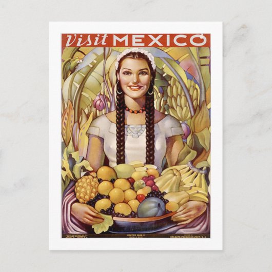 MEXIKO POSTKARTE (Vorderseite)