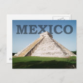 Mexiko Postkarte (Vorne/Hinten)