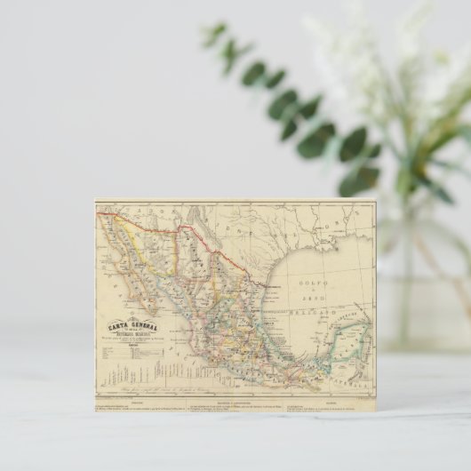 Mexiko Postkarte (Stehend Vorderseite)