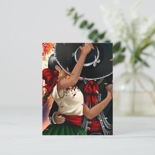 Mexiko Postkarte (Stehend Vorderseite)