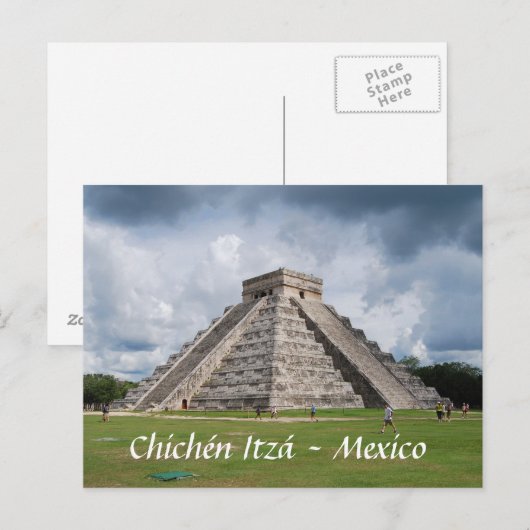 Mexiko Postkarte (Vorne/Hinten)