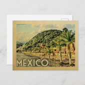 Mexiko Postkarte vom Lago Maggiore (Vorne/Hinten)