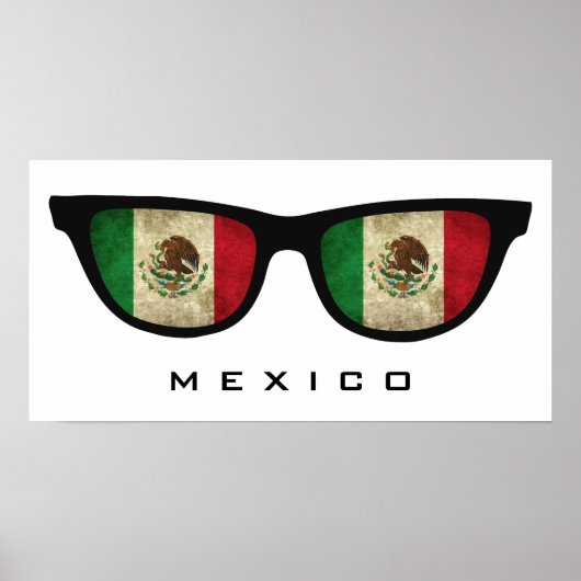 Mexiko präsentiert Sondertexte und Farbposter Poster (Vorne)
