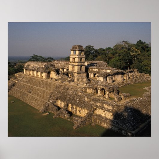 Mexiko, Provinz Chiapas, Palenque, Palast Poster (Vorne)