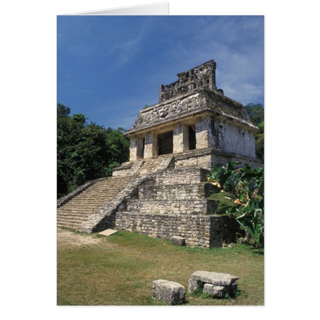 Mexiko, Provinz Chiapas, Palenque. Tempel (Vorne)