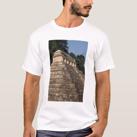 Mexiko, Provinz Chiapas, Palenque. Tempel 2 T-Shirt (Vorderseite)