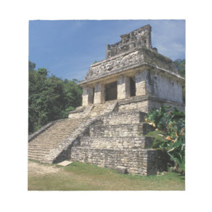 Mexiko, Provinz Chiapas, Palenque. Tempel des Notizblock