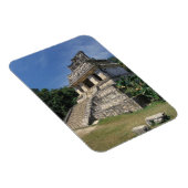 Mexiko, Provinz Chiapas, Palenque. Tempel Magnet (Rechte Seite)