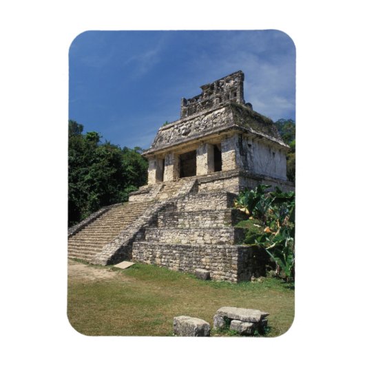 Mexiko, Provinz Chiapas, Palenque. Tempel Magnet (Vertikal)