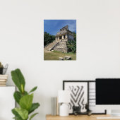 Mexiko, Provinz Chiapas, Palenque. Tempel Poster (Heimbüro)