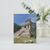 Mexiko, Provinz Chiapas, Palenque. Tempel Postkarte (Stehend Vorderseite)
