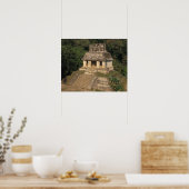Mexiko, Provinz Chiapas, Palenque, Tempel von Poster (Küche)