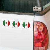 Mexiko-Qualität Flaggen-Kreis Autoaufkleber (Auf Lkw)