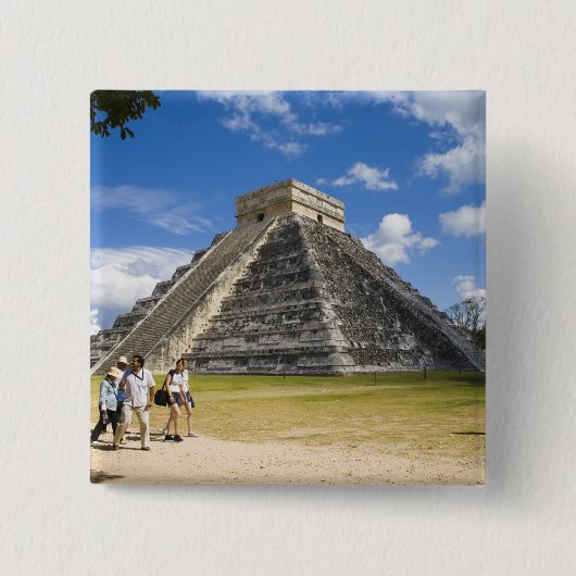 Mexiko, Quintana Roo, bei Cancun, Chichen 4 Button (Vorderseite)