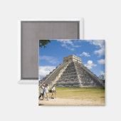Mexiko, Quintana Roo, bei Cancun, Chichen 4 Magnet (Vorderseite/Rückseite)