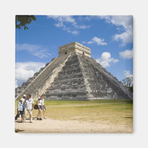 Mexiko, Quintana Roo, bei Cancun, Chichen 4 Magnet