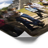 Mexiko, Quintana Roo, bei Cancun, Chichen 4 Poster (Ecke)