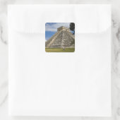 Mexiko, Quintana Roo, bei Cancun, Chichen 6 Quadratischer Aufkleber (Tasche)