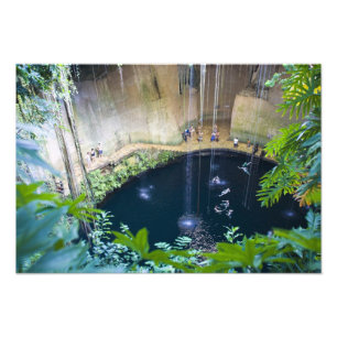 Mexiko, Quintana Roo, bei Chichen Itza, Fotodruck