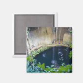 Mexiko, Quintana Roo, bei Chichen Itza, Magnet (Vorderseite/Rückseite)